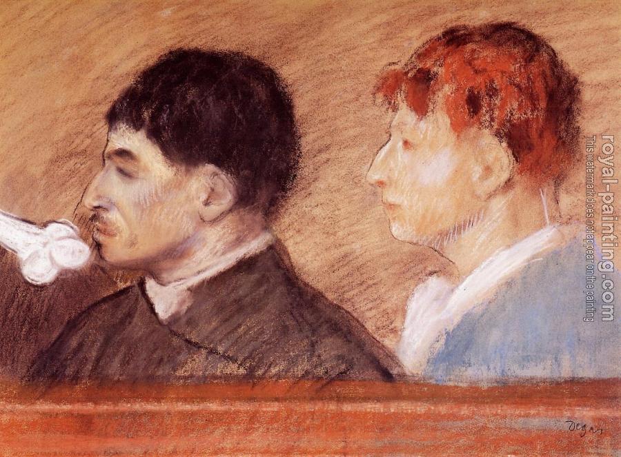Edgar Degas : Criminal Physiognomies Edgar Degas : Criminal Physiognomies
